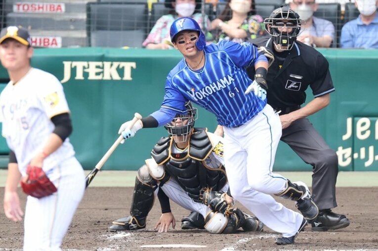 蝦名は3年目の今季、6月終了時点で既にシーズン自己最多の35試合に出場している ／ photograph by Sankei Shimbun