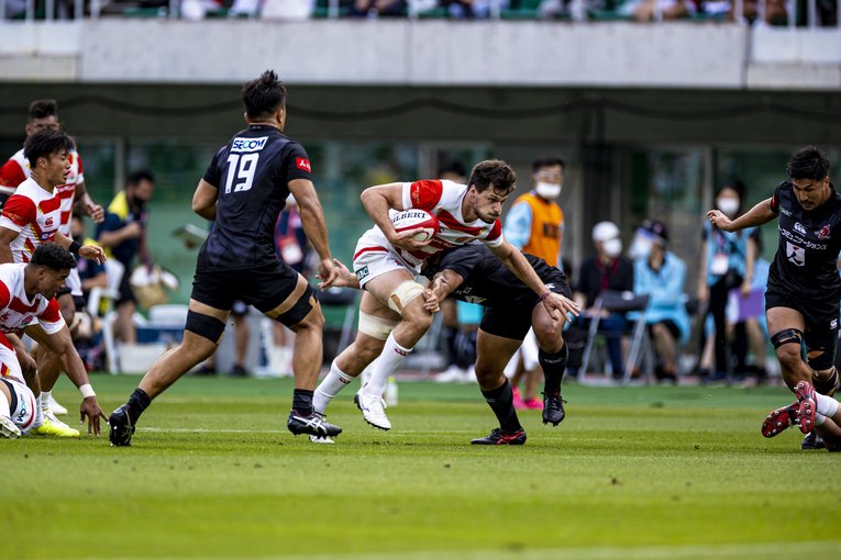 日本代表FLジャック・コーネルセン　©︎Kiichi Matsumoto