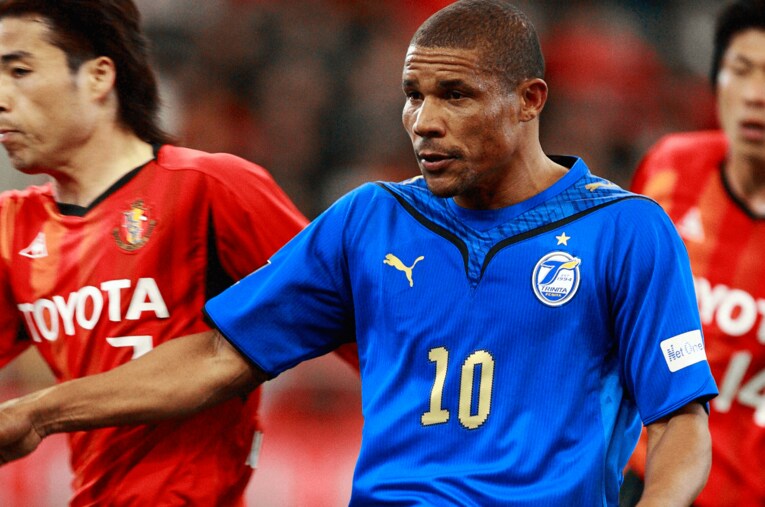 大分トリニータ時代のウェズレイ ／ photograph by Tamon Matsuzono