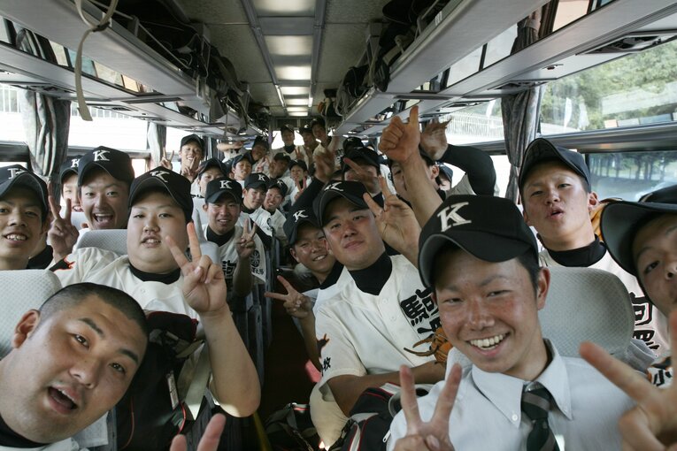 2007年撮影の駒大苫小牧　©Tabun Matsuzono