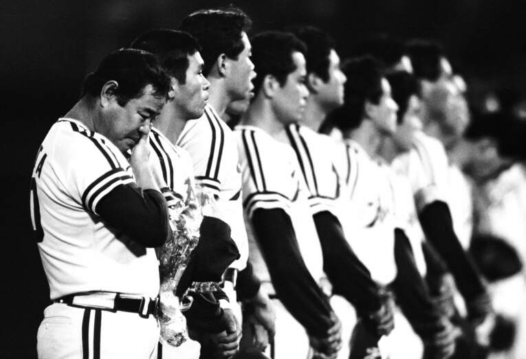 南海ホークス最後の試合　©Sports Graphic Number