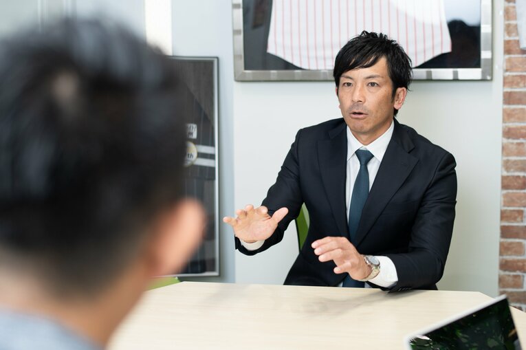 松田宣浩のインタビューカット多数　©Miki Fukano