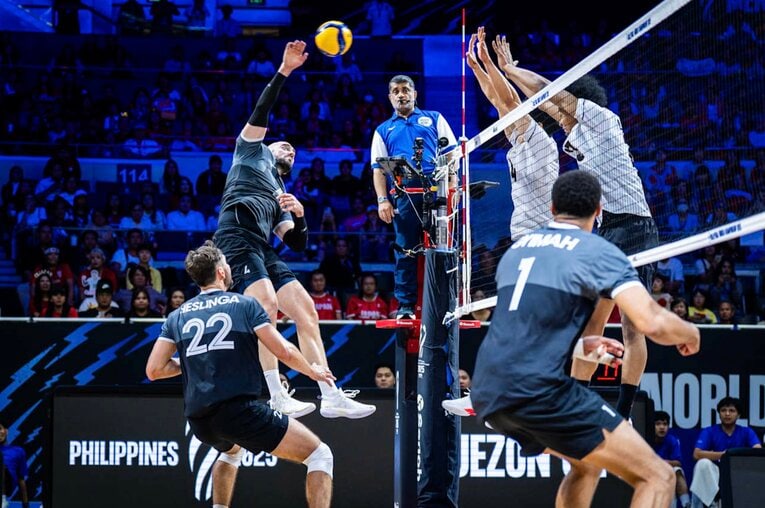 バレーボール世界選手権・カナダ戦　©︎Volleyball World