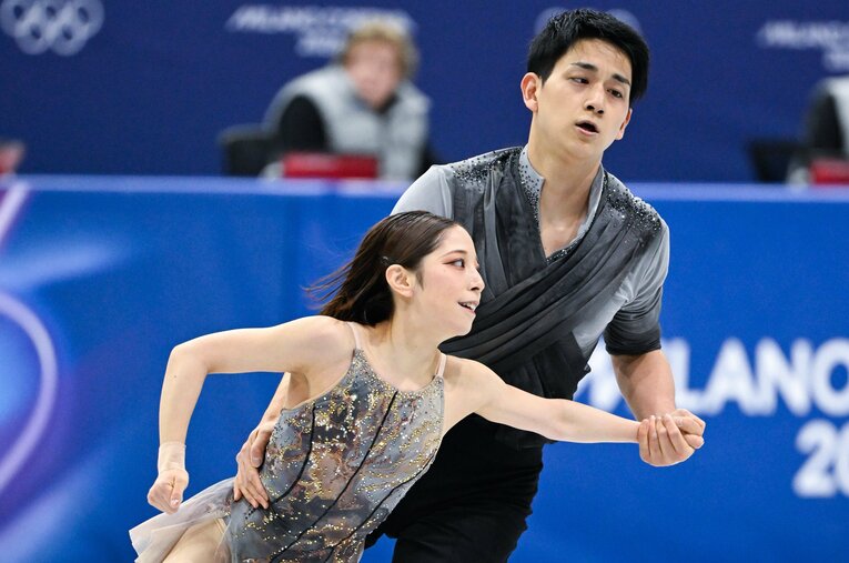 ミラノ・コルティナ五輪のフリーで世界最高得点を記録したりくりゅうペア。記録を抜かれる形になったロシアのライバルペアの本音は？ ／ photograph by Asami Enomoto/JMPA