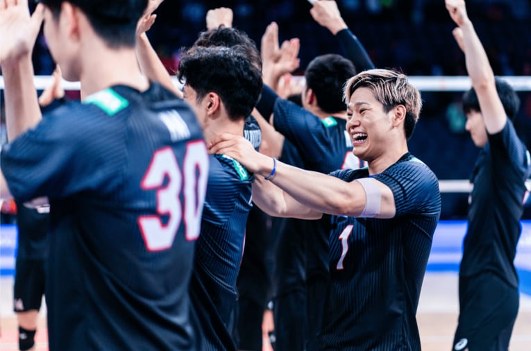 ネーションズリーグ　©︎FIVB