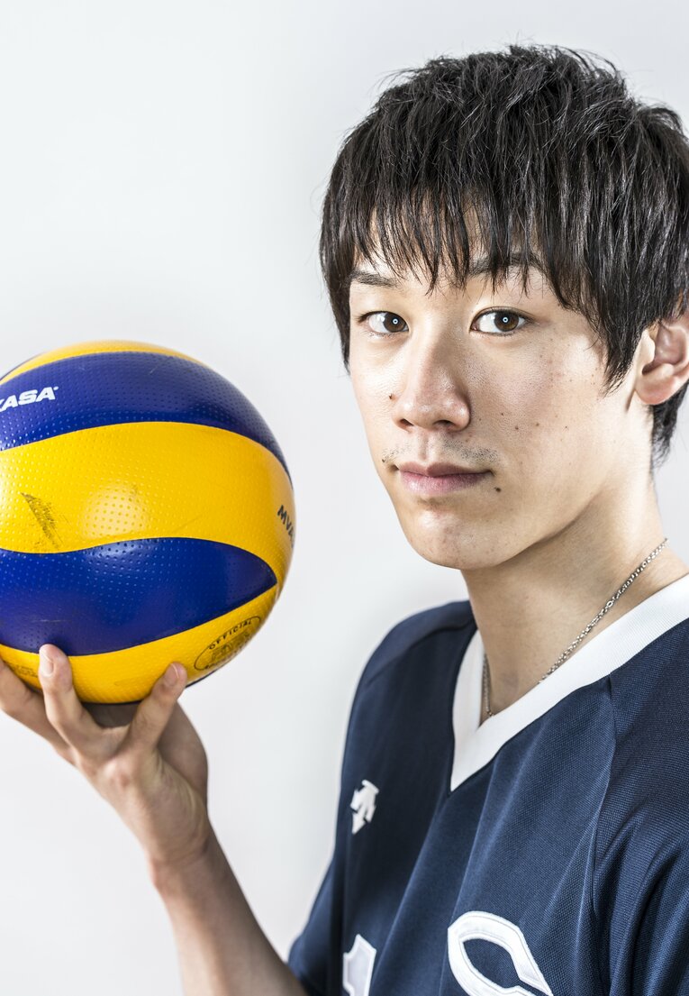 中央大時代の石川祐希　©︎Takuya Sugiyama