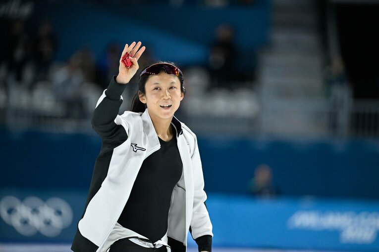 2026年ミラノ五輪の高木美帆　 ©Asami Enomoto/JMPA