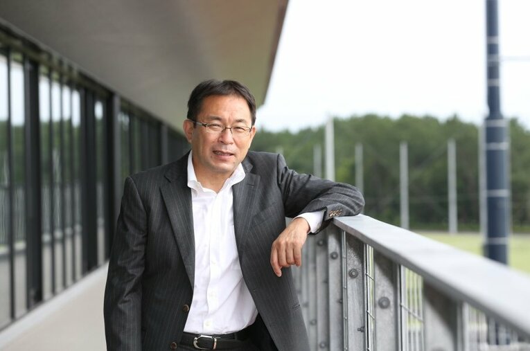 オランダ遠征を振り返った反町技術委員長（撮影は別日）©JFA/AFLO