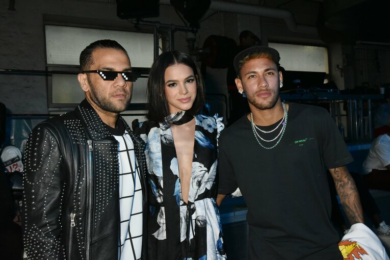 ネイマールとブルーナ©Getty Images