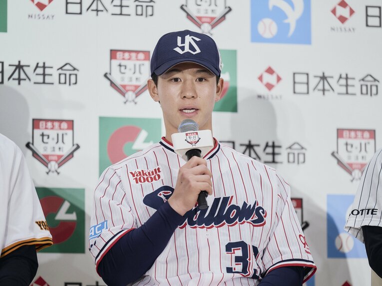 ヤクルトの内山は昨年からデポルターレクラブに通い始めたという　©Yuki SUenaga