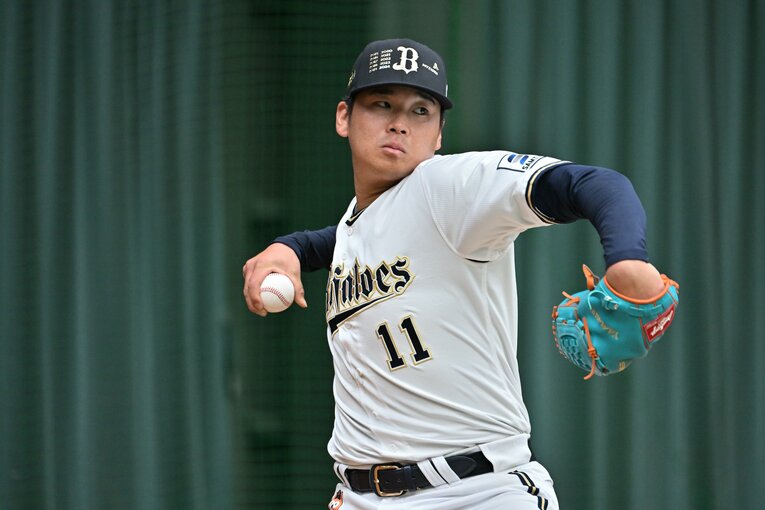 2024年春季キャンプで　©Hideki Sugiyama