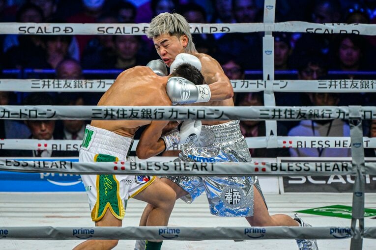 那須川天心vs.ジェーソン・モロニー。2月24日、有明アリーナ　©Takuya Sugiyama