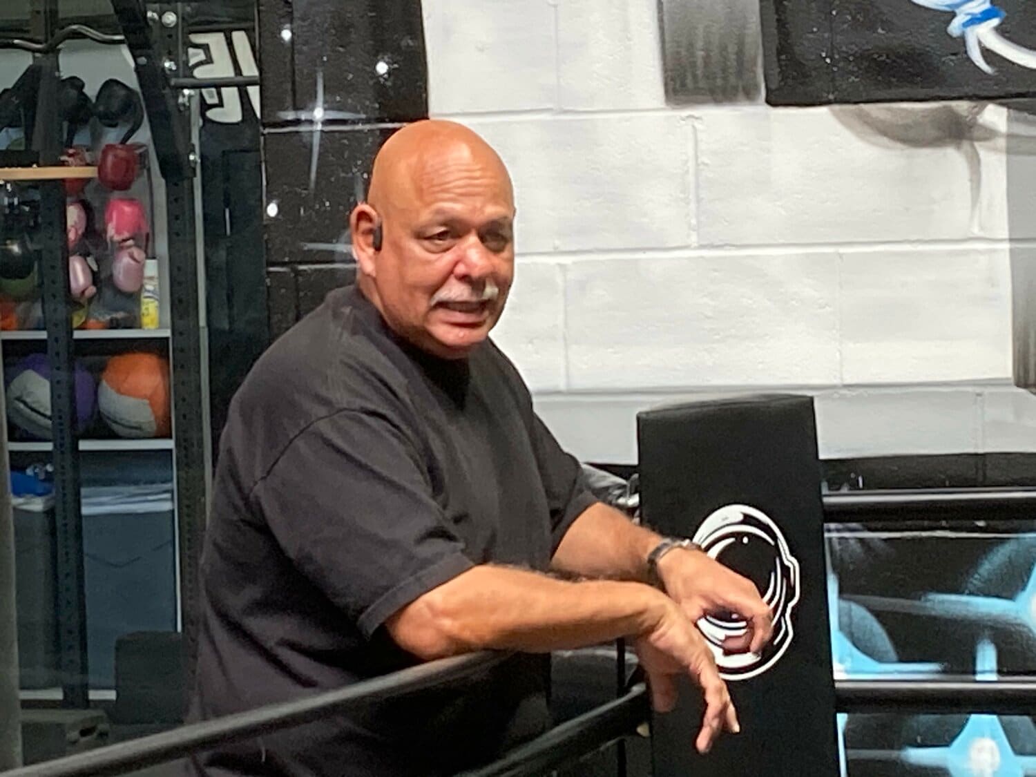 中谷潤人の米国人コーチ、ルディ・ヘルナンデス。中谷を約10年間指導してきた　©Soichi Hayashi Sr.