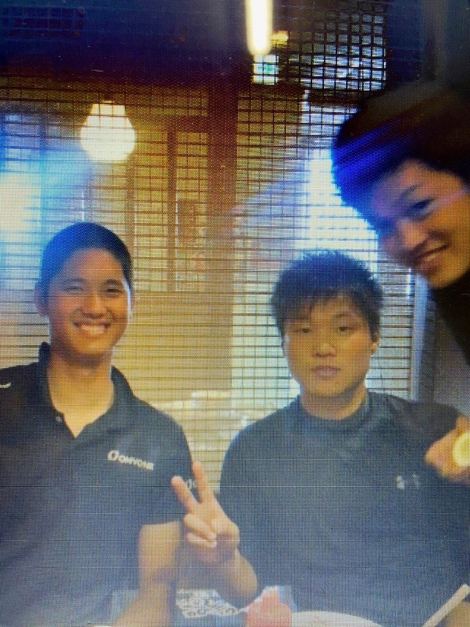 高校時代の大谷と佐々木　佐々木大樹さん提供