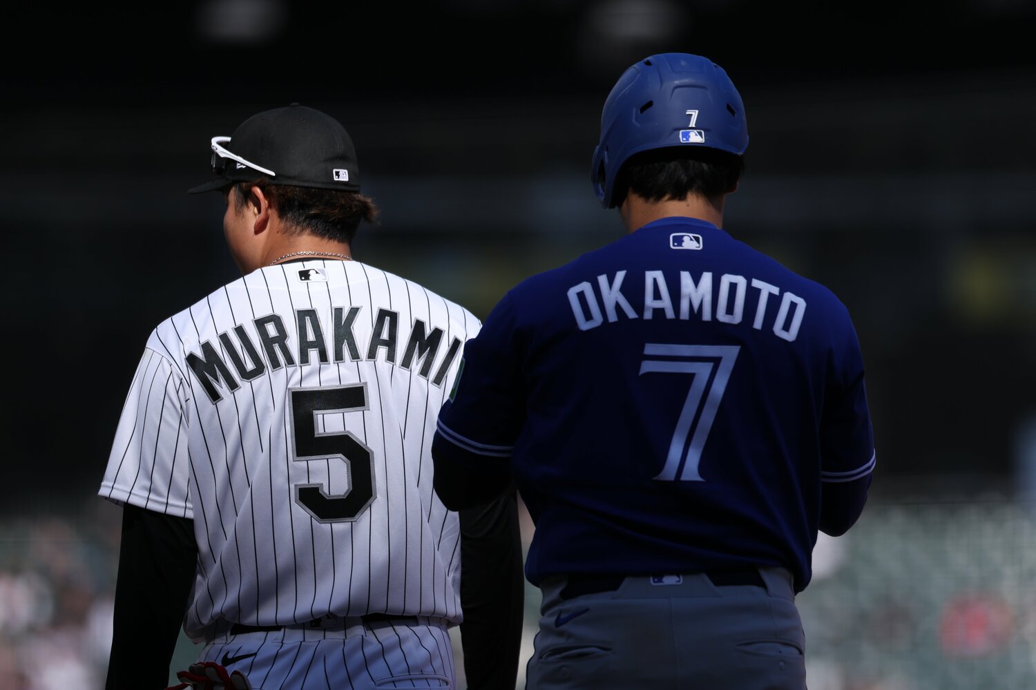 4月のブルージェイズーホワイトソックス戦で ©Getty Images