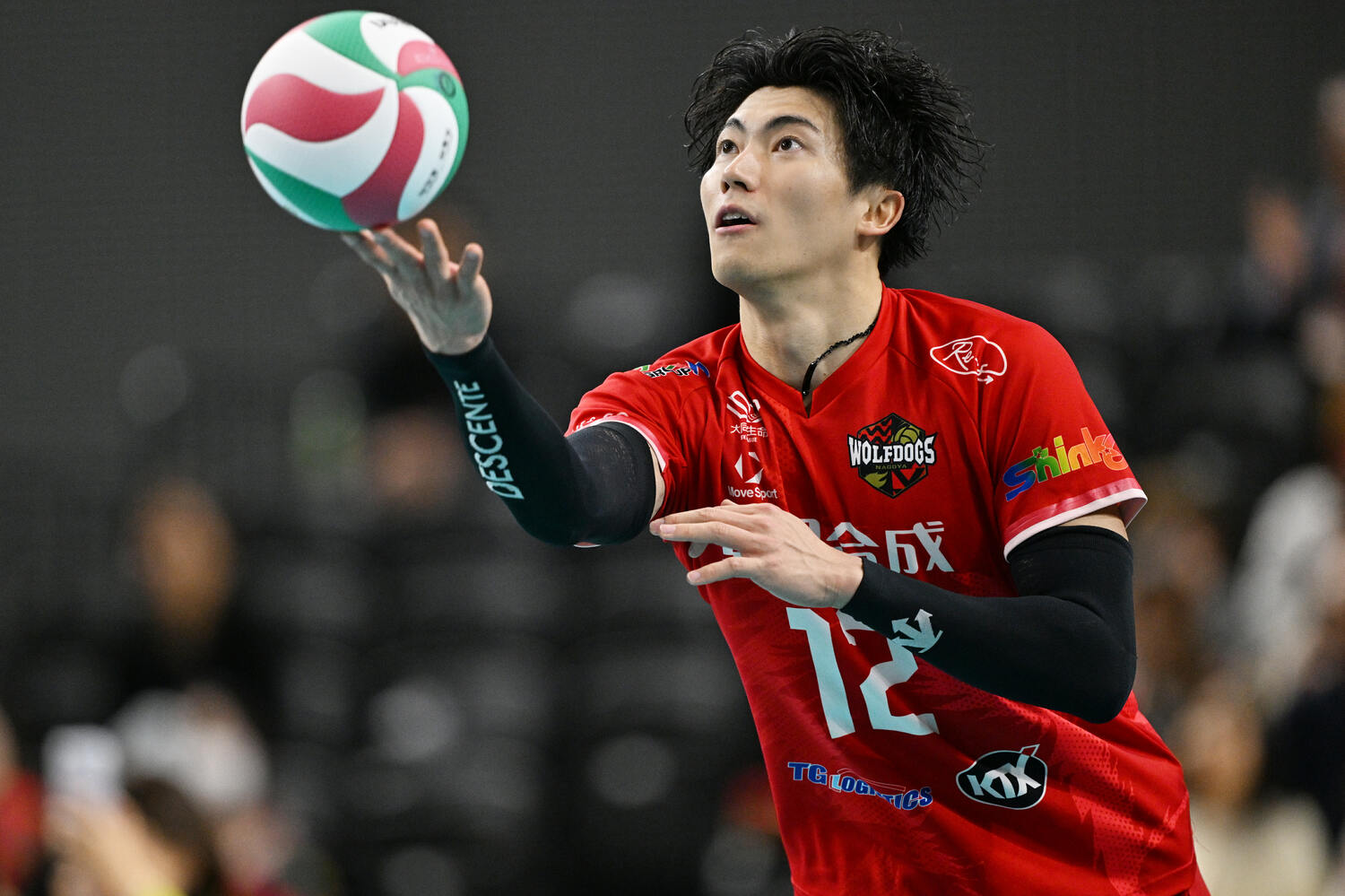 現在はウルフドックス名古屋でプレーしながら、ビーチバレーでも結果を残す水町泰杜 ©︎JVA/AFLO SPORT