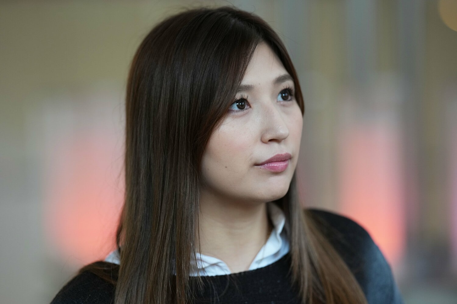 「好奇心だけで生きてきた」と語る青野未来 ©Essei Hara