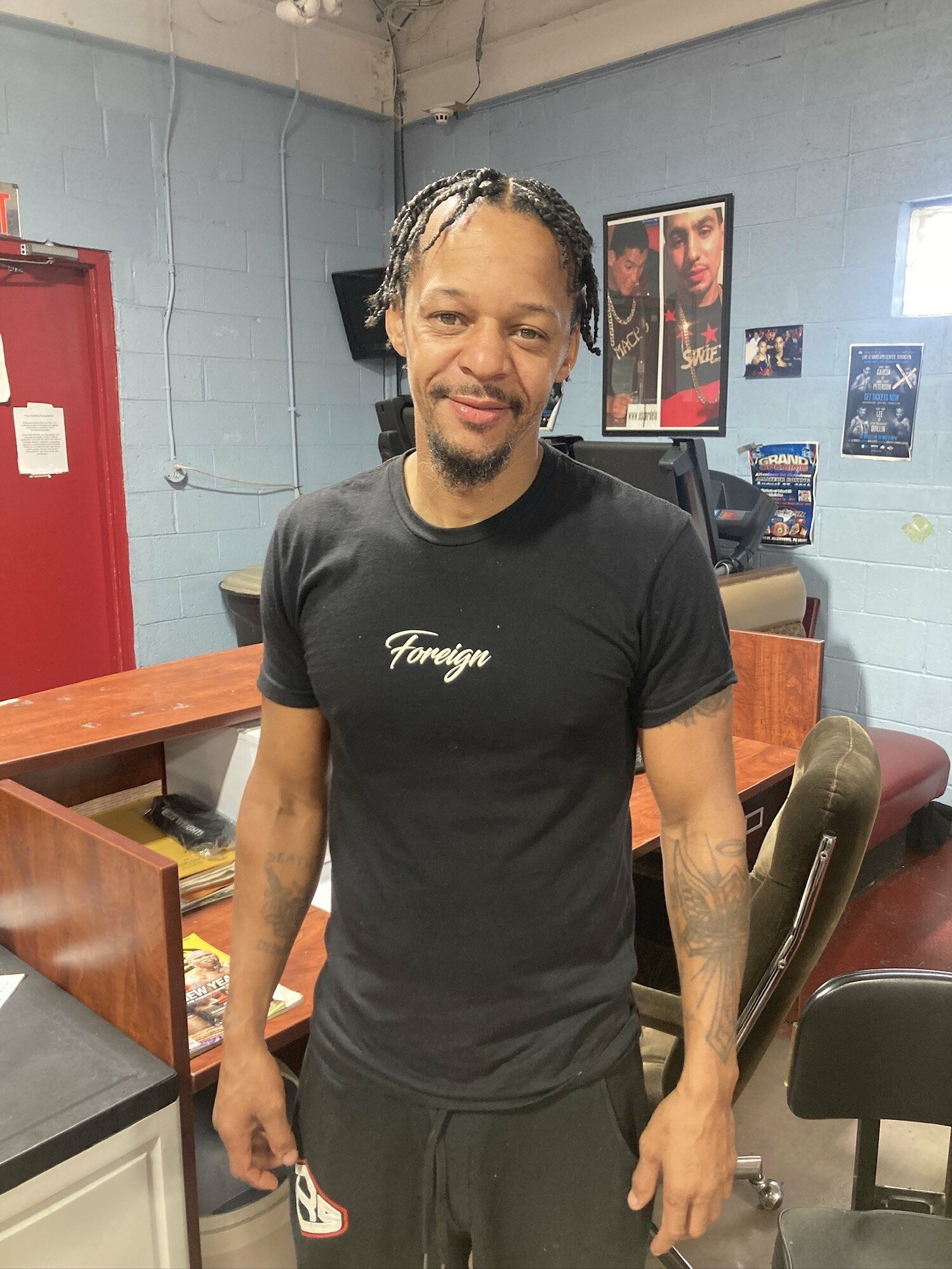 フルトンの今後についても言及したラヒーム氏（筆者撮影）