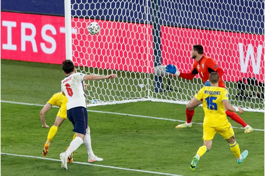 マグワイアのヘディング弾©Getty Images