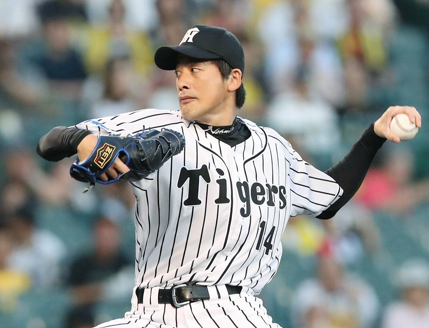 2005年から15年間も阪神で活躍した能見。意外にも大阪の水はあっていなかった…？　©︎JIJI PRESS