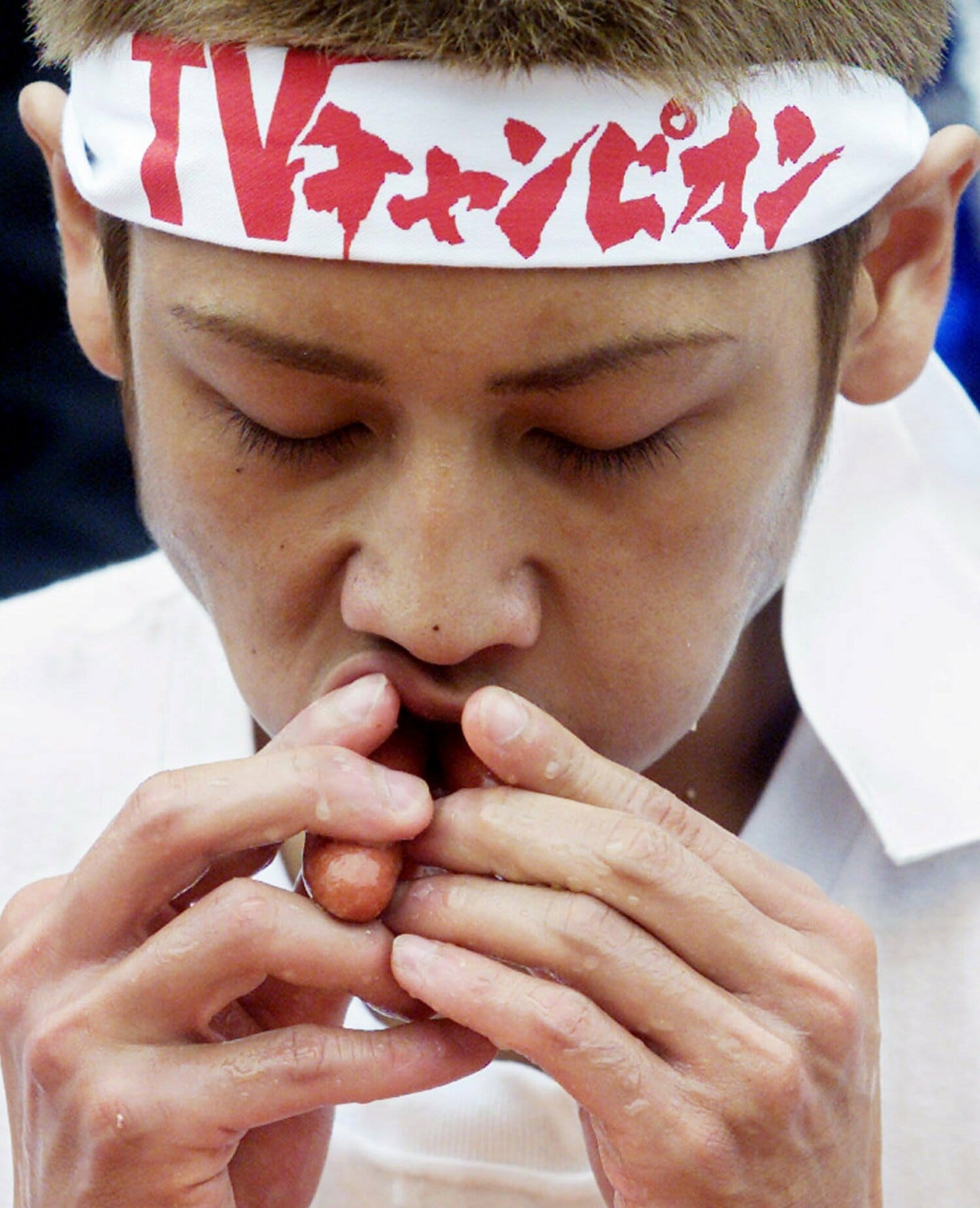 食材ごとに分かれる米国の大会を席巻した背景には、混成競技である日本の大食いで培った経験があった　©AFLO