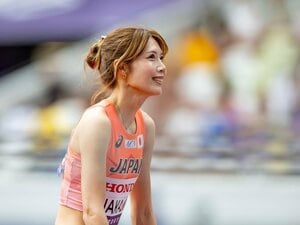 「私は一度、消えているので…」初出場の世界陸上で準決勝進出の快進撃…女子100mハードル“30歳のニューヒロイン