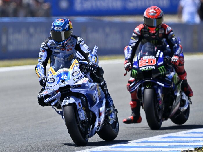 “青マルケス”ことアレックスが苦節94戦目の初勝利！ ヤマハのクアルタラロも560日ぶり表彰台で「ドゥカティ1強」に変化の兆し＜Number Web＞ photograph by Getty Images