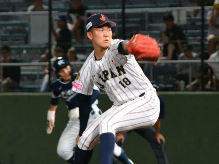 ソフトバンクスカウト「石垣元気の“変化球”がスゴい」高校日本代表に密着…「長すぎる夏」に末吉良丞“ついに本音”「帰りたい…勉強やばいです」＜Number Web＞ photograph by Takarin Matsunaga