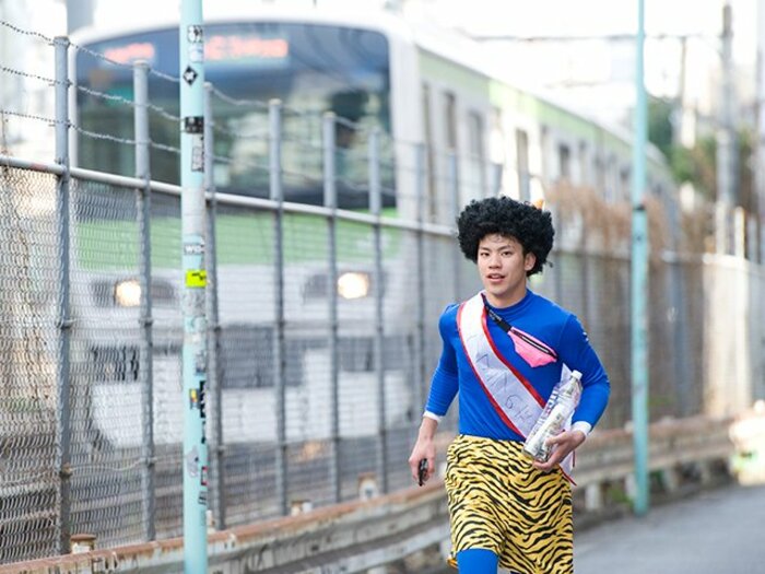 『BORN TO RUN』の“走る民”を救え!募金を求めて山手線一周ラン体験記。<Number Web> photograph by Miki Fukano