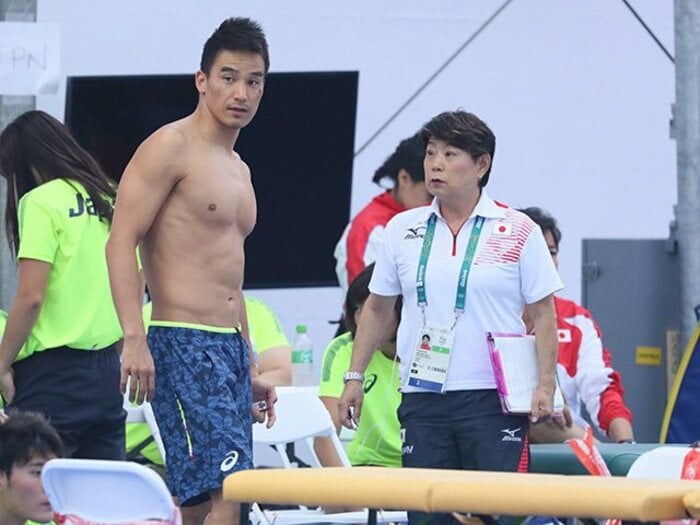 「夢は指導者ではなく選手のもの」競泳・松田と久世コーチの信念とは。<Number Web> photograph by AFLO