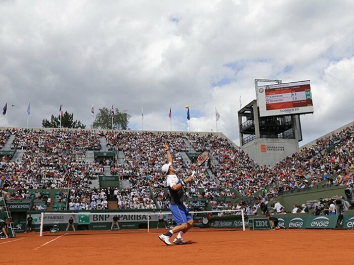 錦織圭が全仏初戦で“凡戦”を演出!?ピークを大会2週目に持ってくる理由。<Number Web> photograph by Hiromasa Mano