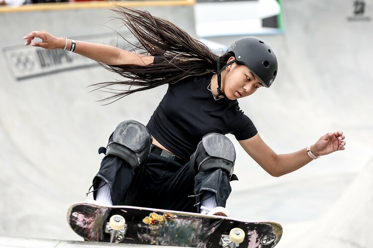 【公式】 3年間で身長が22センチ伸びた」東京五輪銀・開心那15歳だけで スポーツ選手