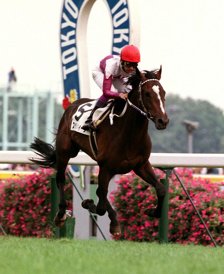 6位　スペシャルウィーク（1998年）　©JIJI PRESS