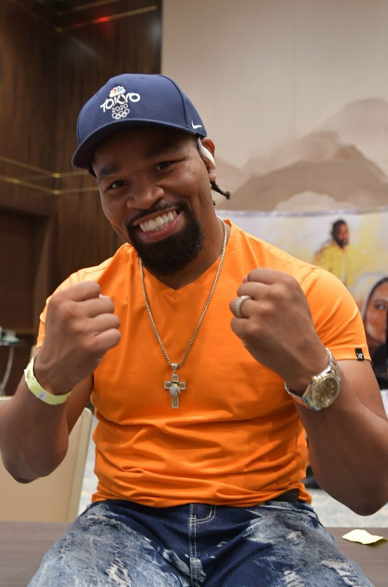 170cmと小柄ながらアグレッシブなアッパーやフックで鳴らしたショーン・ポーター。2021年のクロフォード戦を最後に引退し解説者に転身。自身のYouTubeチャンネルで井上兄弟を絶賛するなど、軽量級にも言及してきた　©︎REX/AFLO