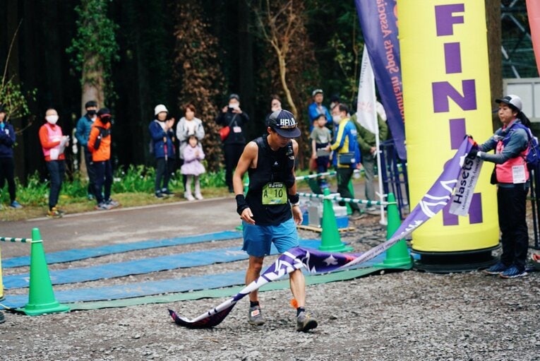 ハセツネ30K、3位でのゴールに笑顔はなかった　写真は本人提供