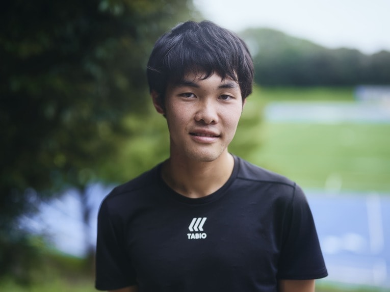 慶應大4年の森内拓人　©Yuki Suenaga
