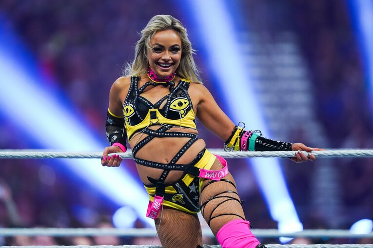 現役のWWEトップスター、リヴ・モーガン【スワイプするとそのほかの写真もご覧になれます】　©Getty Images