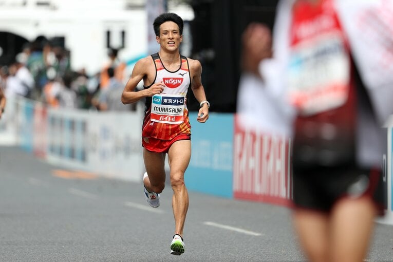 2019年9月のMGC。21位に終わり、東京五輪の代表権を獲得できなかった　©AFLO