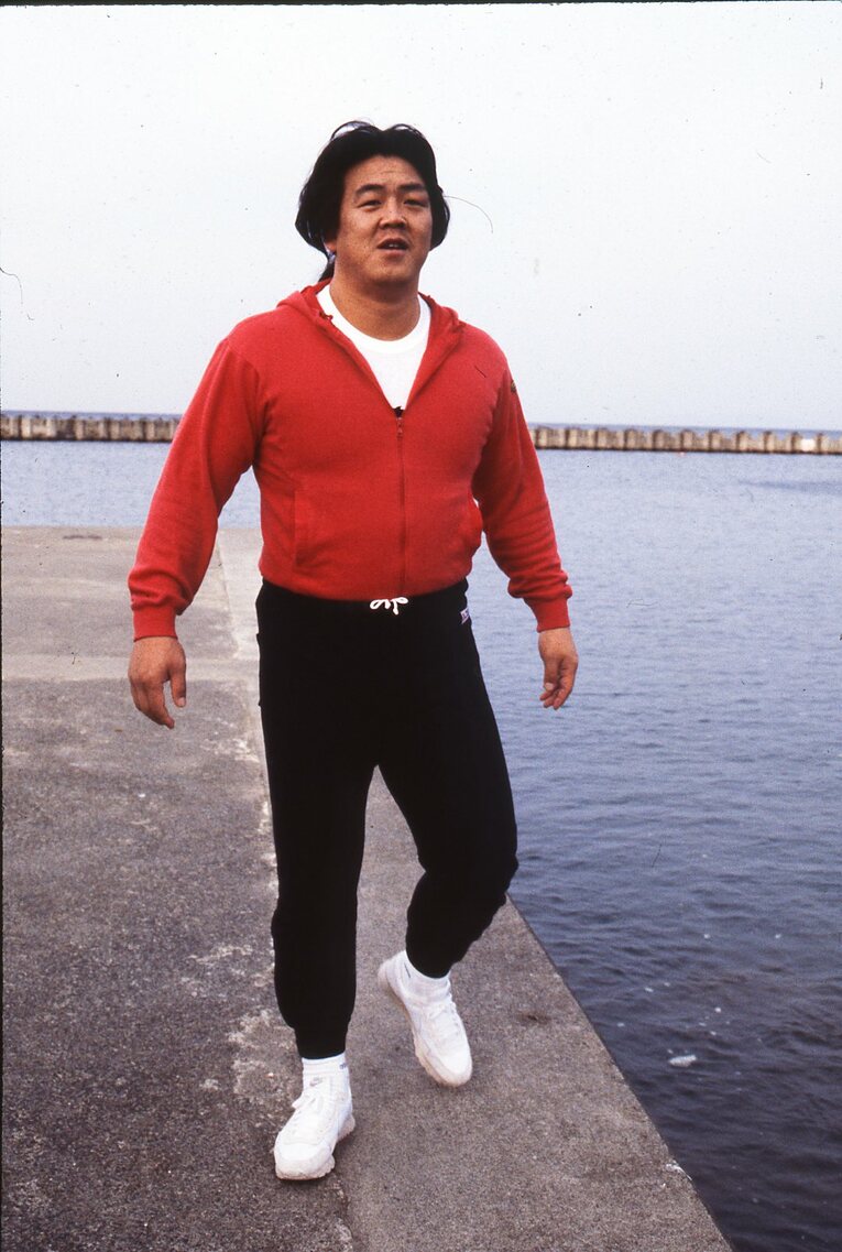 ジャパンプロレス時代の長州　©Moritsuna Kimura