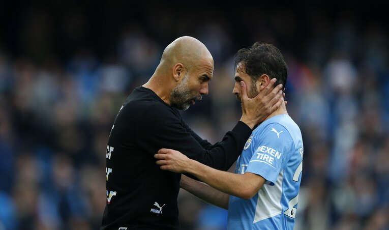 開幕前は移籍の噂もあったが、ハイパフォーマンスを保ちグアルディオラの信頼を取り戻している©Getty Images