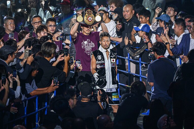 井上拓真vs.堤聖也（WBA世界バンタム級タイトルマッチ）©Takuya Sugiyama