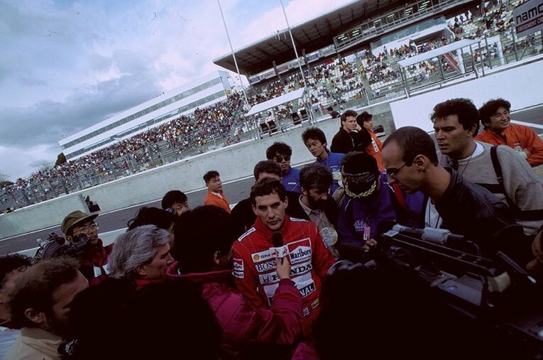 特選写真で振り返る、音速の貴公子アイルトン・セナ。(10) ／ photograph by Makoto Kenmizaki
