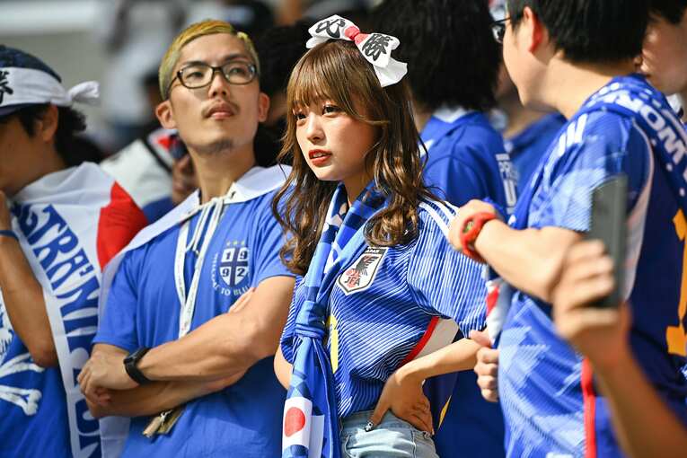 サポーター　©Takuya Kaneko/JMPA