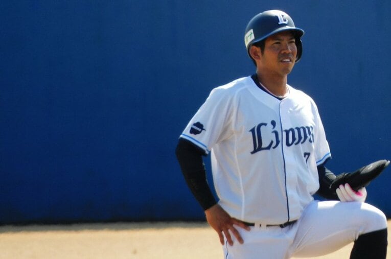 14年間過ごしたベイスターズから新天地へ。ライオンズのリードオフマンとして活躍中の桑原 ／ photograph by Haruka Sato