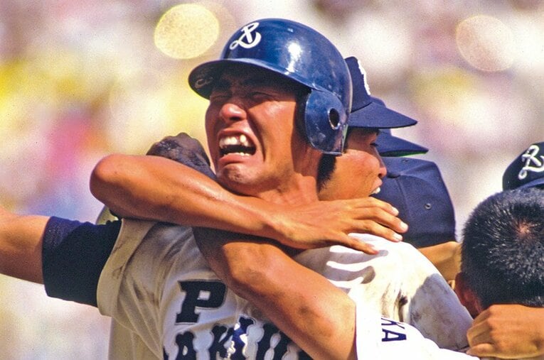 清原和博／PL学園　©Katsuro Okazawa