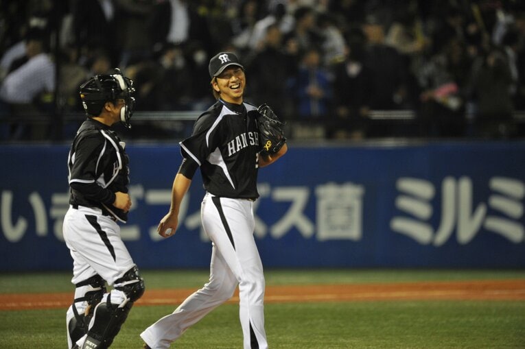 阪神・藤川球児（2012年）©︎Hideki Sugiyama