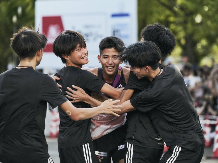 1カ月前の出雲駅伝では笑顔いっぱいだった国学院大の面々　©Yuki Suenaga