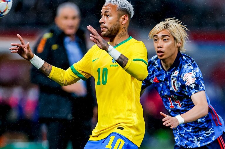 33年前の初対戦と同じ「0－1」のスコアに終わった日本vsブラジル　©Kiichi Matsumoto/JMPA