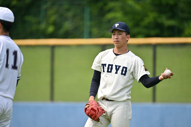 侍ジャパン大学代表選手選考合宿での細野　©︎Hideki Sugiyama