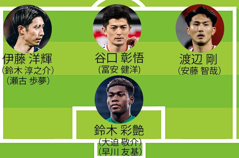 主力に数多くの負傷者が出ているサッカー日本代表。森保一監督が選ぶW杯メンバー26人はどうなるか ／ photograph by NumberWeb